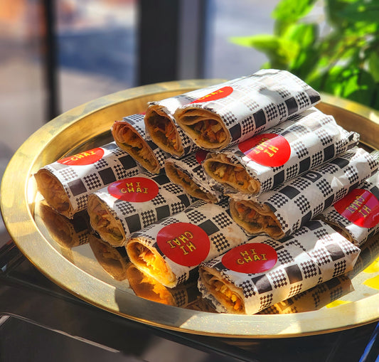 Masala Chaap Kathi Roll (V) By Dozen