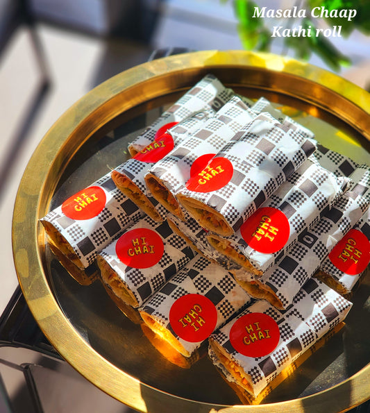 Masala Chaap Kathi Rolls (GF) By Dozen